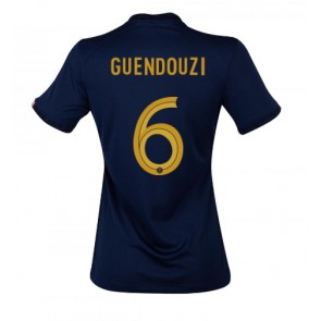 France Matteo Guendouzi #6 Replica Home Stadium Shirt for Women World Cup 2022 Short Sleeve